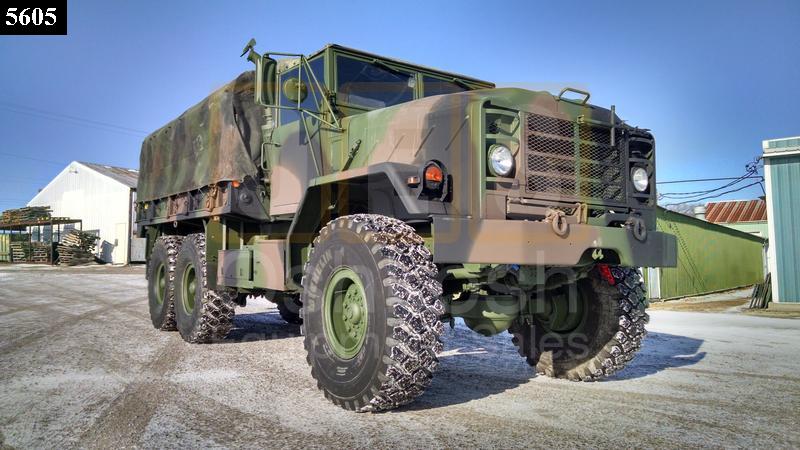 M923A1 5 Ton 6x6 Military Cargo Truck (C-200-115) - Rebuilt/Reconditioned